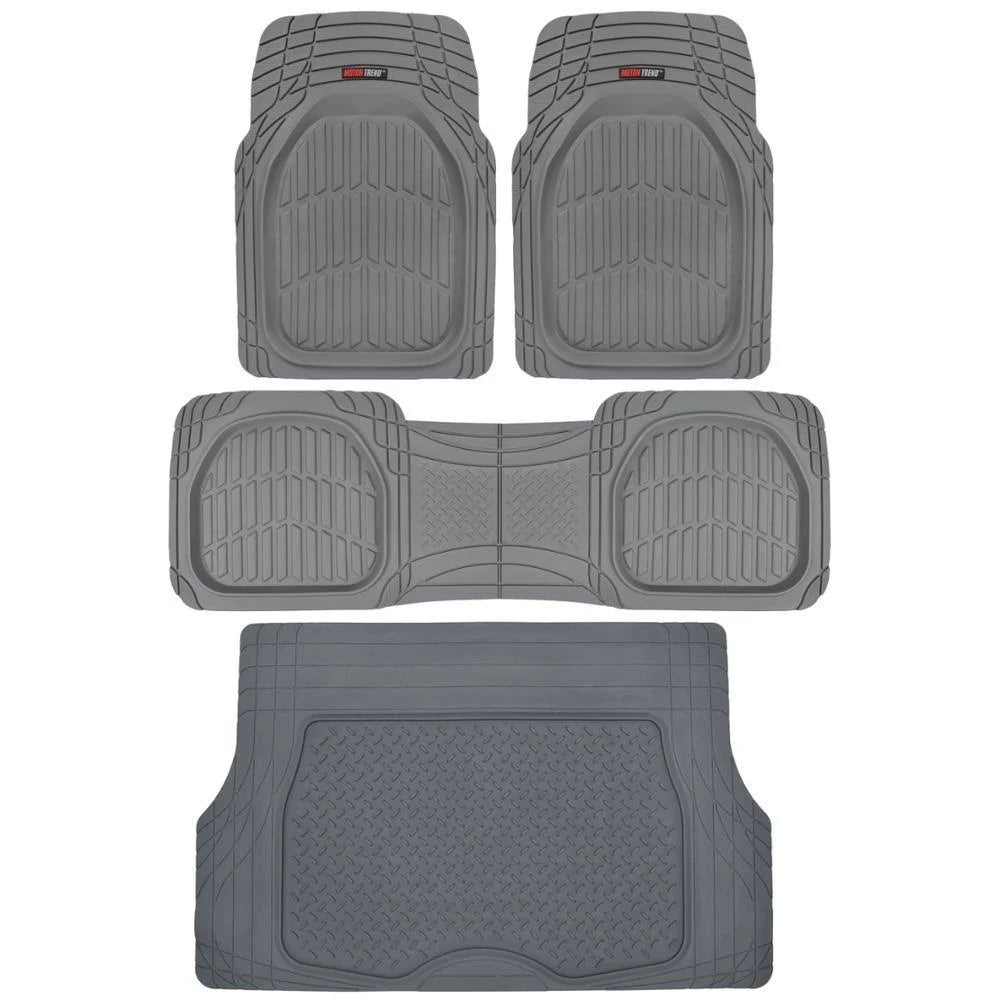 Gray Rubber Car Floor Mats Set G588615