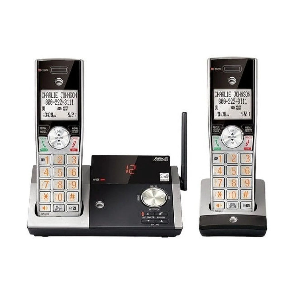 2 Handset Answering System with Caller ID E61674