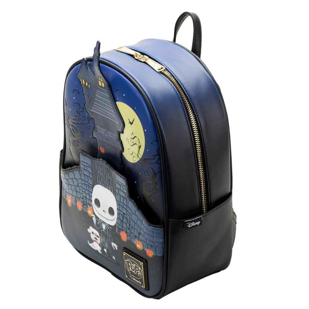 NBC Jack Skellington House Mini Backpack Navy L590505