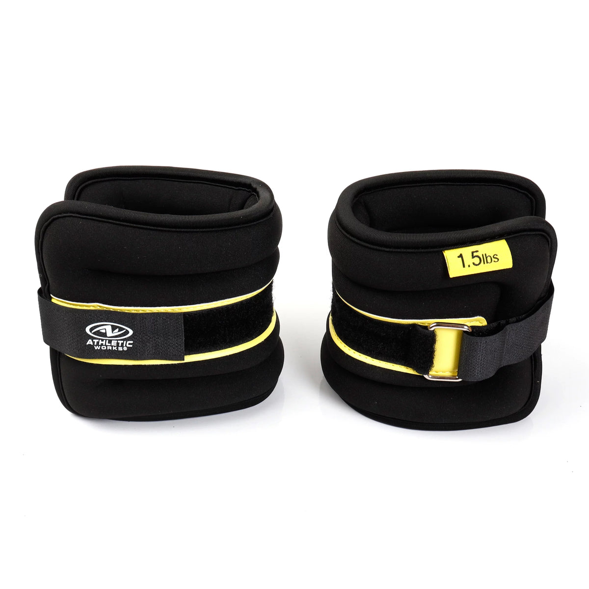 5lb Pair Ankle & Wrist Weights 2.5LBS Adjustable Strap B761576
