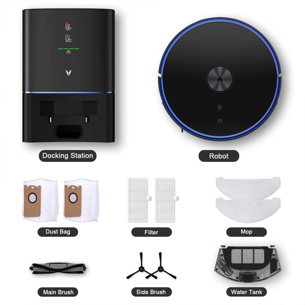 Black Smart Robot Vacuum Cleaner H7999