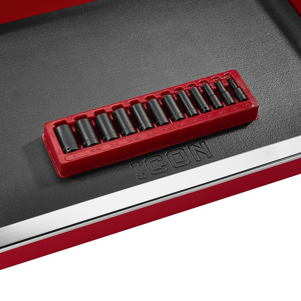 3/8 in. Drive SAE Deep Impact Socket Set, 12-Piece A73854