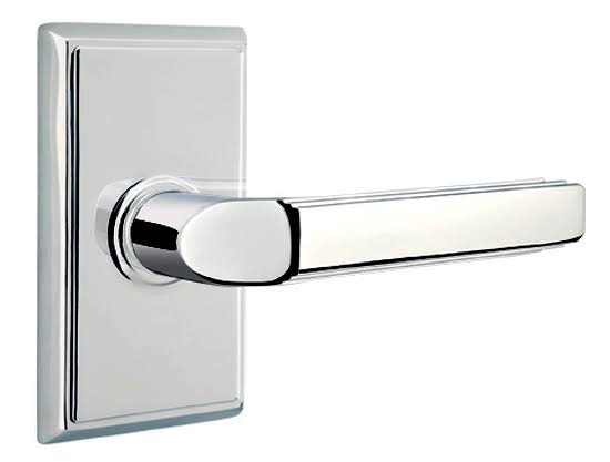 French Antique Brass Privacy Lever U69329