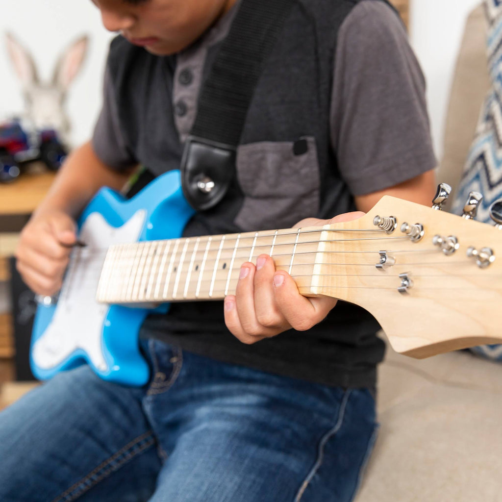 Light Blue Kids Electric Guitar Starter Kit with 5W Amplifier U473773
