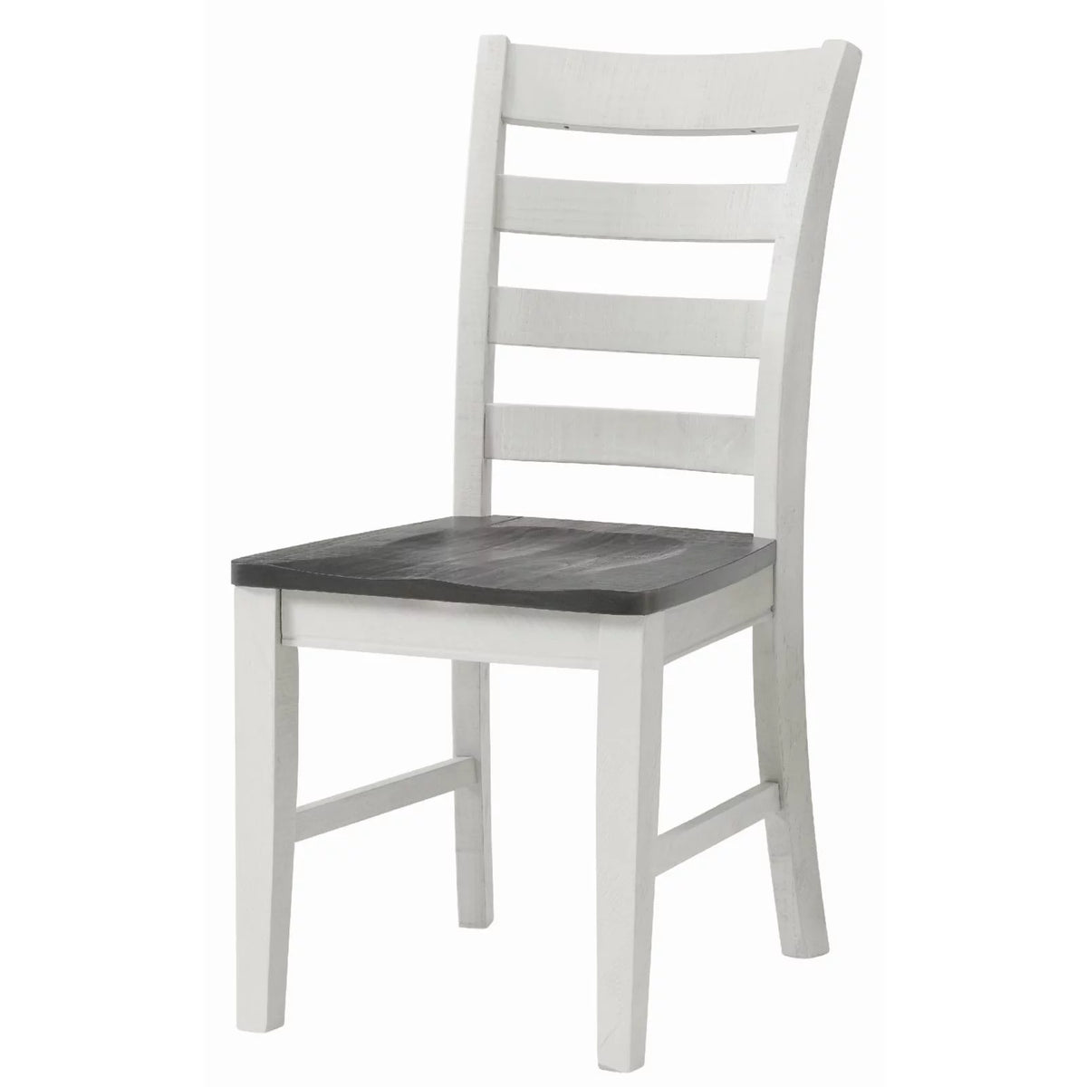 White Solid Wood Dining Chair Set of 2 C170236
