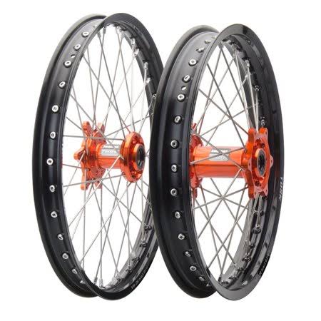 Black Rim Front Rear Wheel 160 x 21 / 215 x 19 B56273