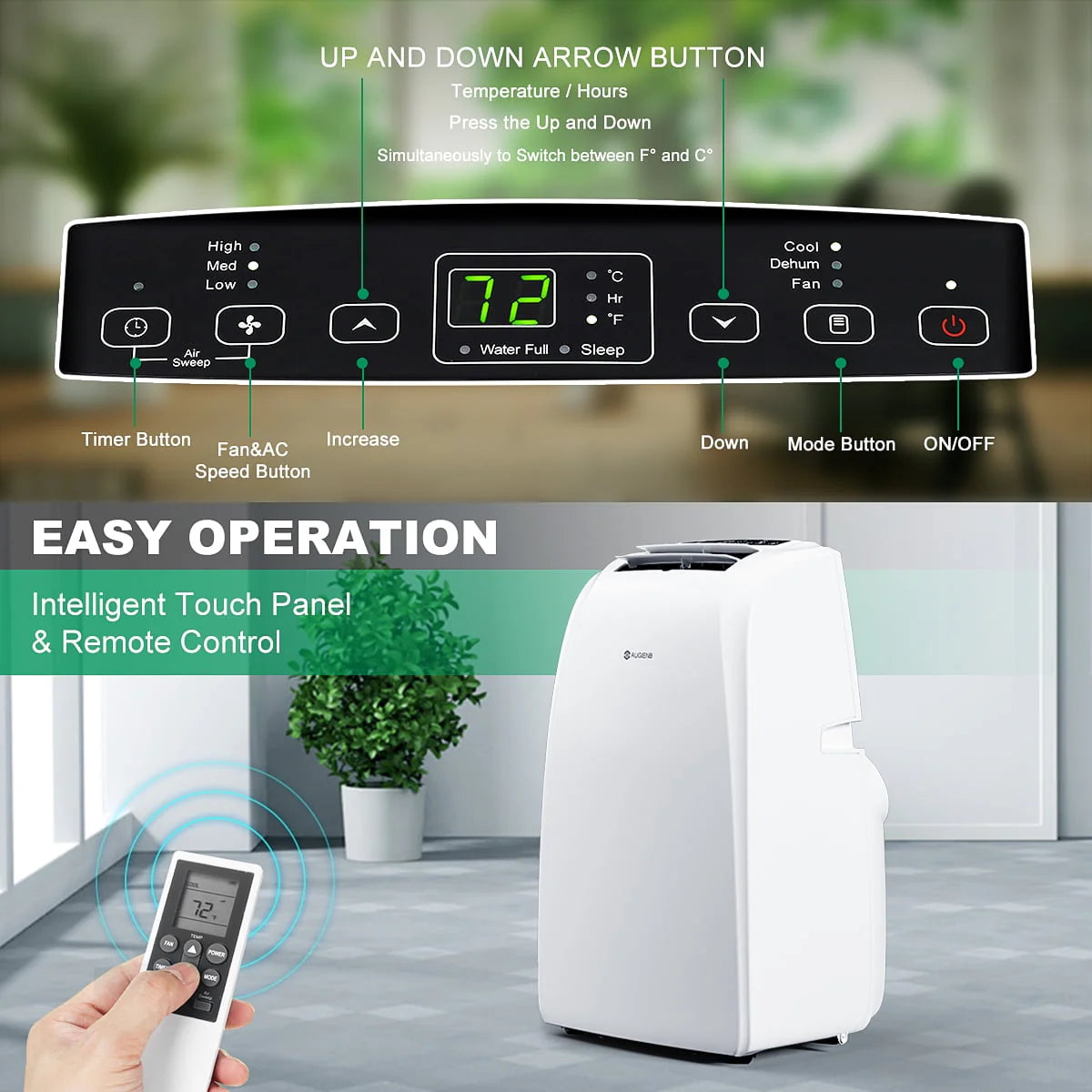 14000 BTU Portable Air Conditioner Z684682