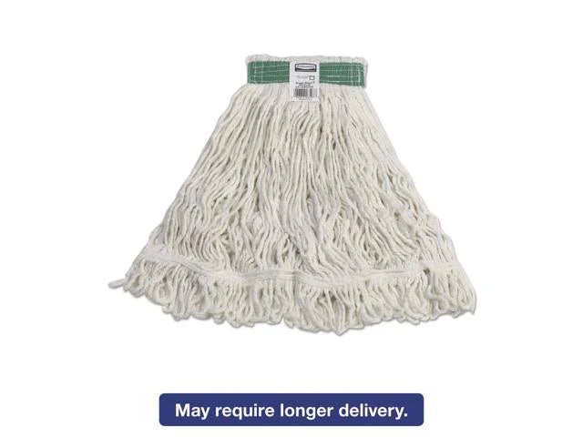 White Medium Rayon Mop Heads, 6/Carton U62229