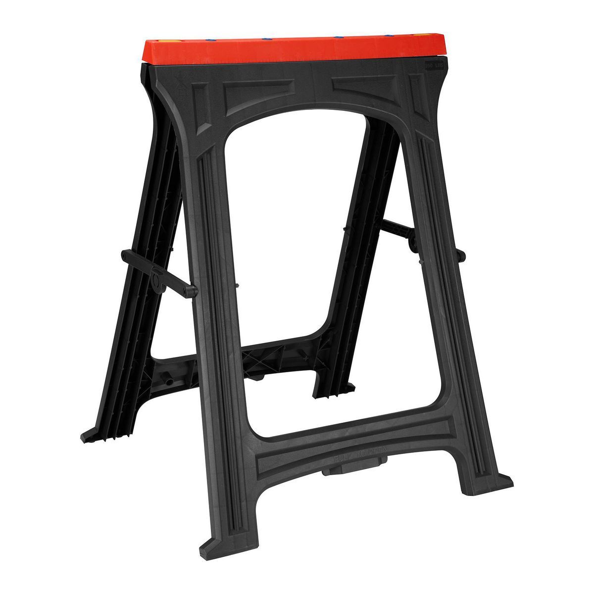 PVC Folding Sawhorse 350 lb. Capacity Q811