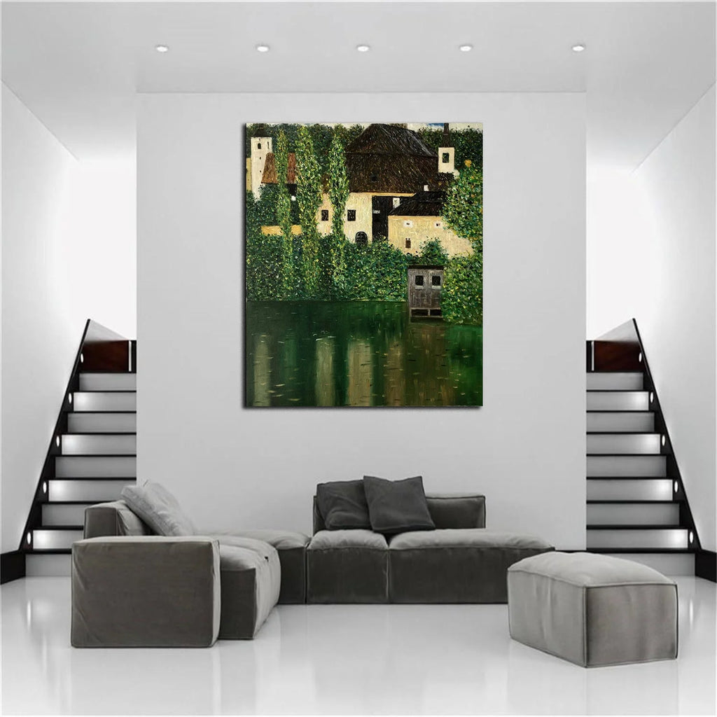 Framed Canvas Painting Wall Art B841926