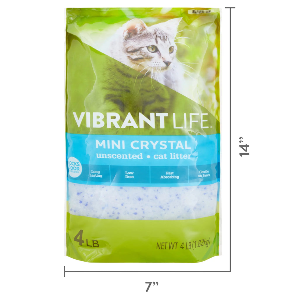 Mini Unscented Cat Litter, 4 lb J474578