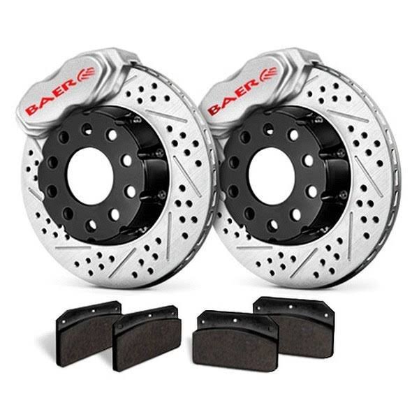 Brake System 11 inch Front Drag Race Clear Mustang U40207