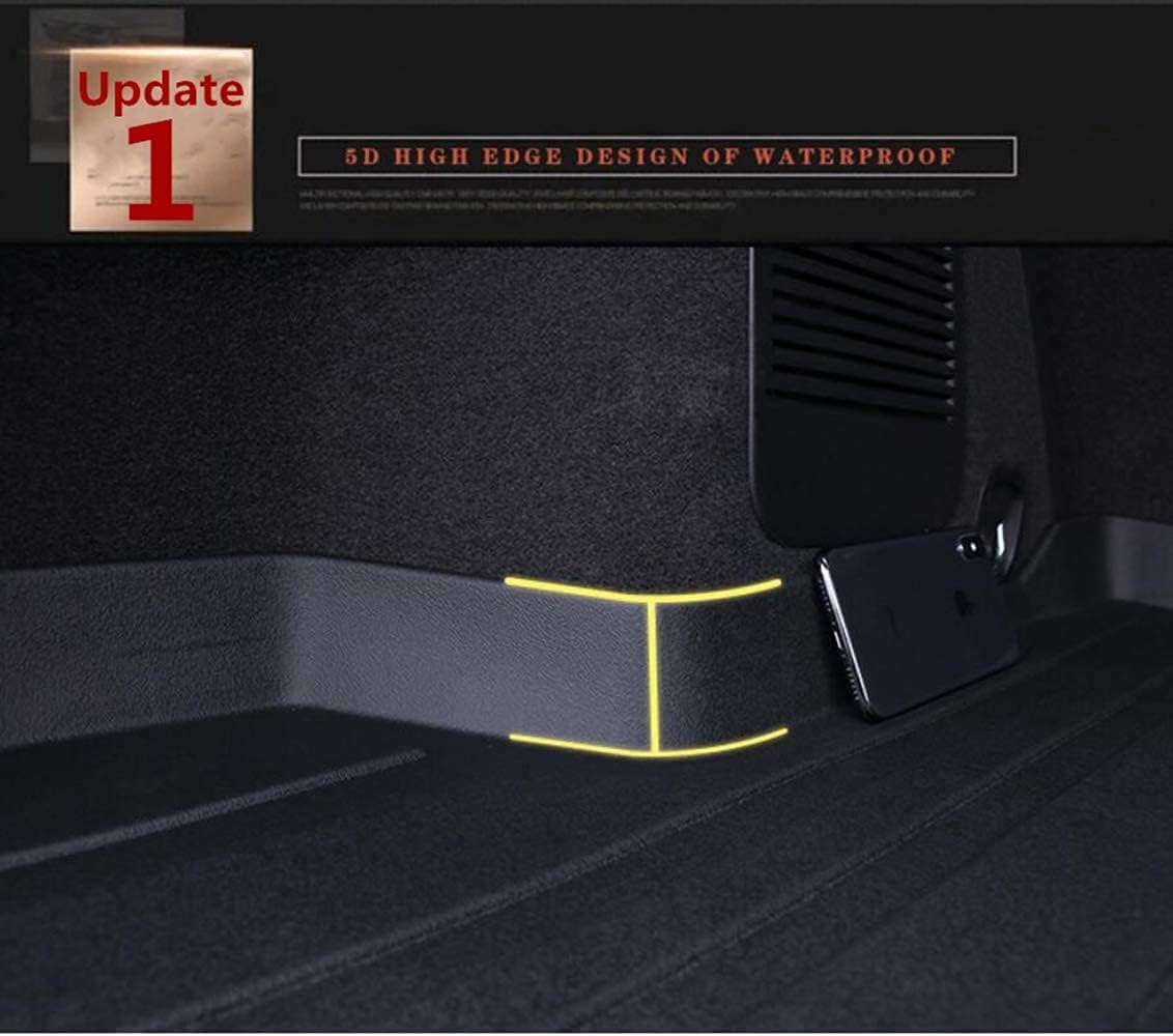 Black TPO Cargo Trunk Tray Floor Mats Protector S492751