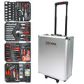 899PCS White Hand Tool Set with Rolling Tool Box W20427