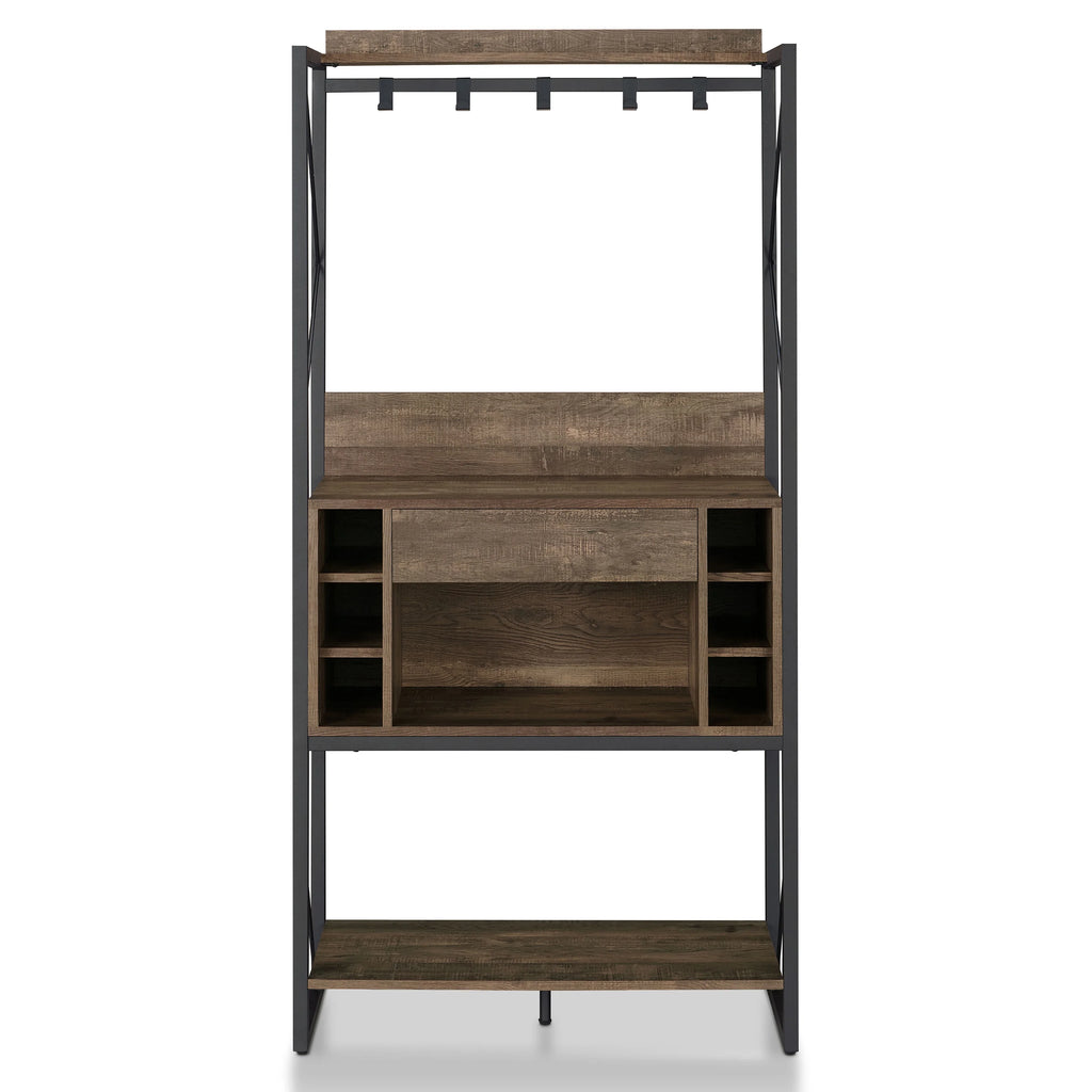 Metal and Wood Baker's Rack H6354