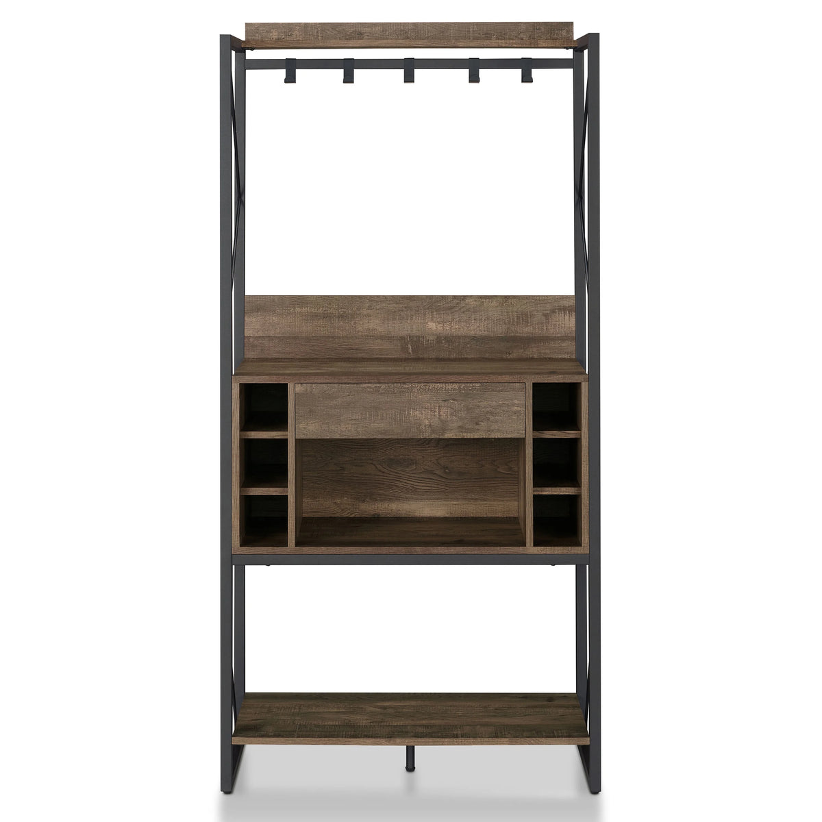 Metal and Wood Baker's Rack H6354