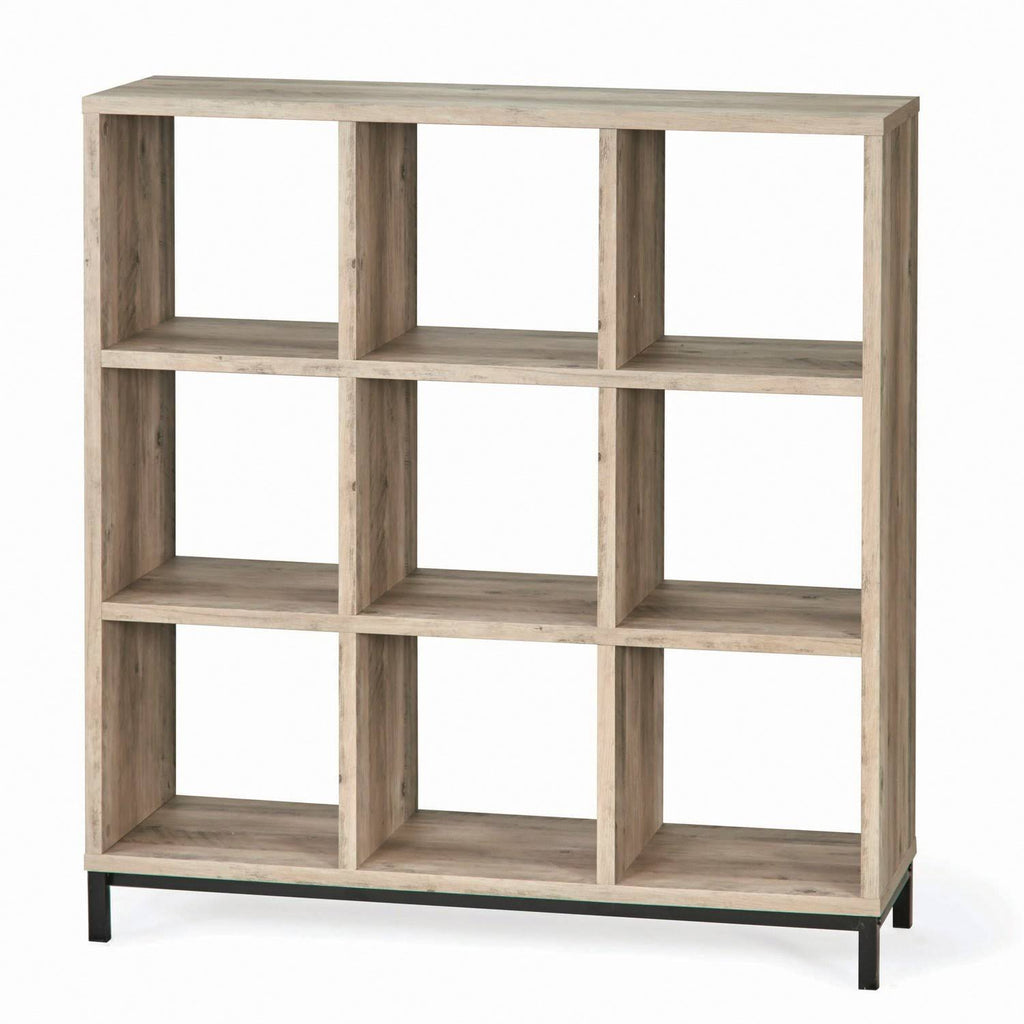 9 Cube Storage Organizer, Rustic Gray U9500