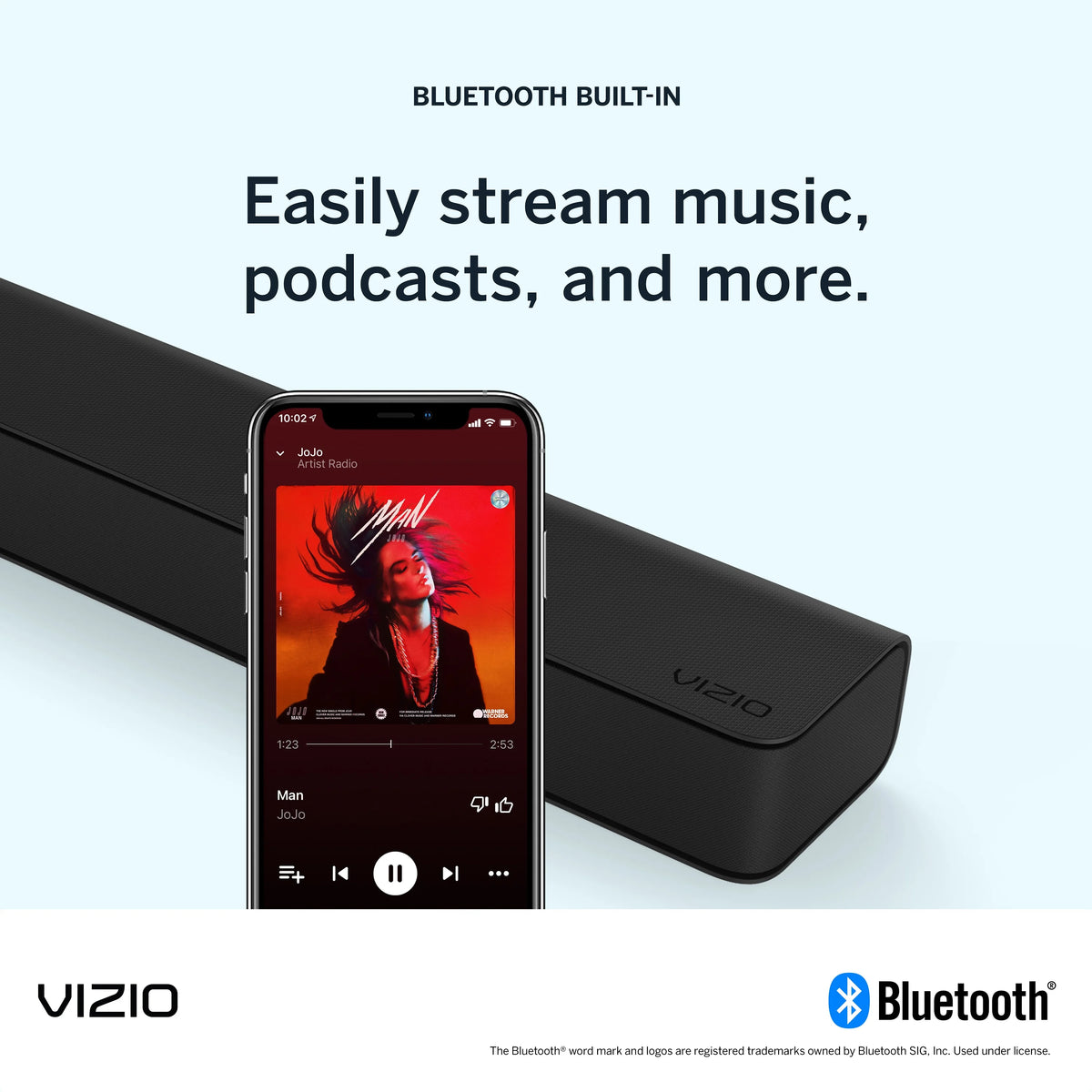 2.1 Home Theater Sound Bar with Wireless Sub Y854156