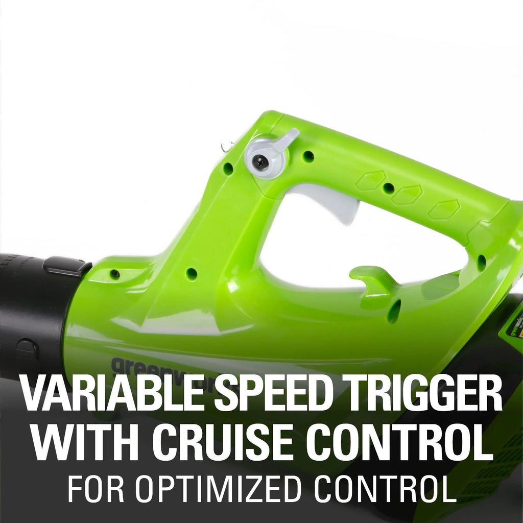 9 Amp 530 CFM Corded Electric Axial Leaf Blower Z248