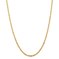14k 4mm Rope Chain F229