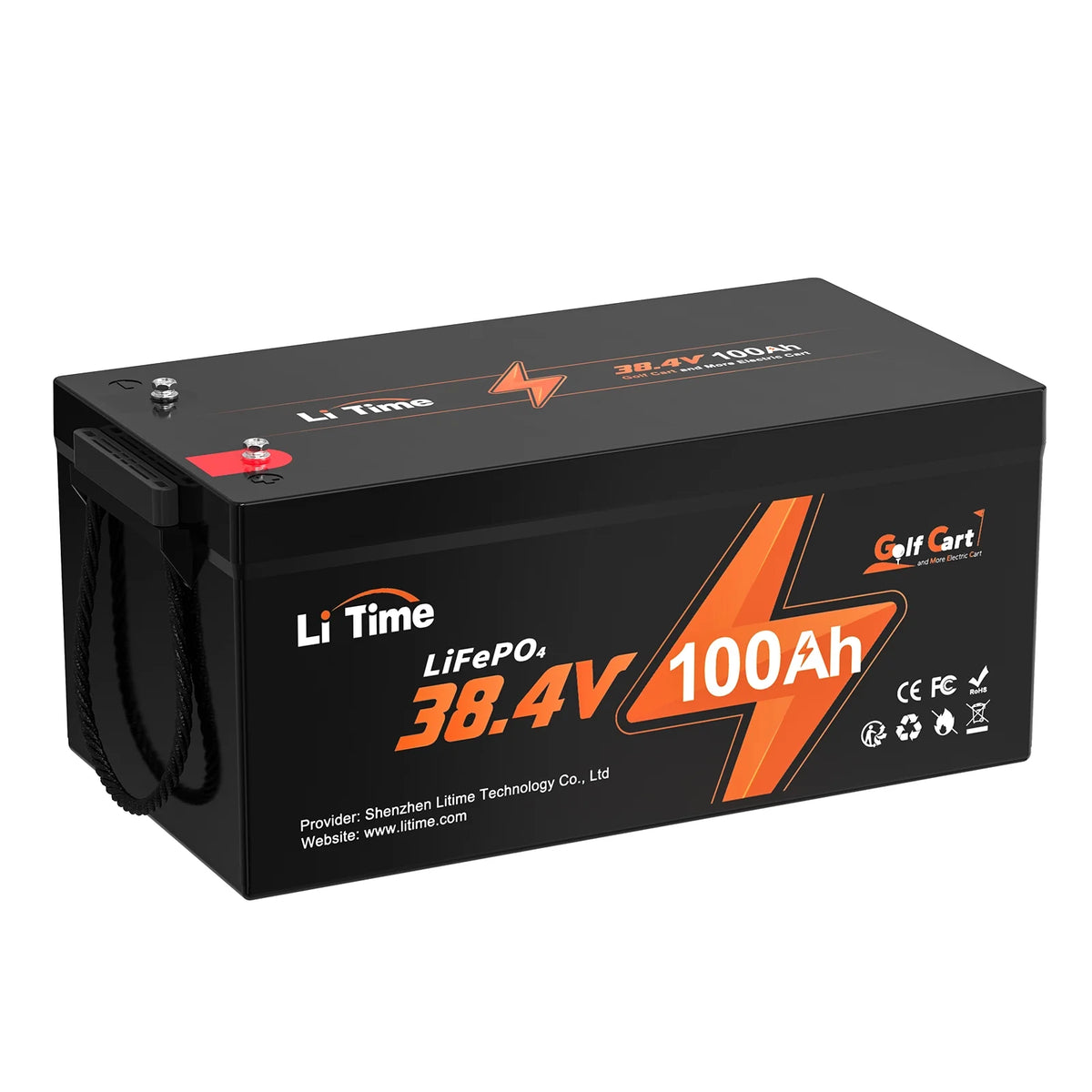 36V 100Ah LiFePO4 Lithium Battery E612