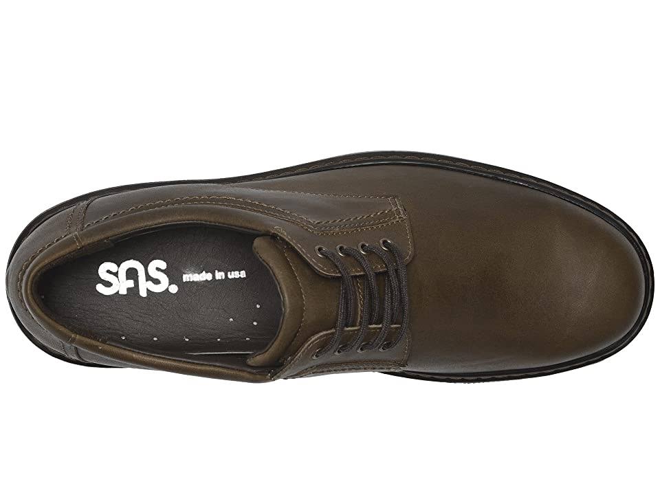 Men's Aden Bronx Brown 7.5 Double Wide Shoes P1962