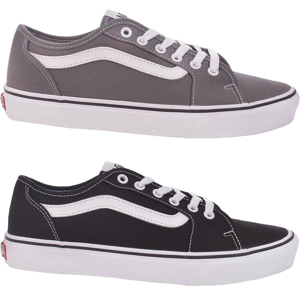 Grey Canvas Trainers J3375