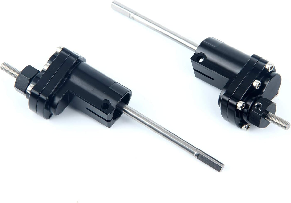 1/10th RC Crawler Car CNC Machined Rear High Lift Portal Axle Conversion Kit W4652