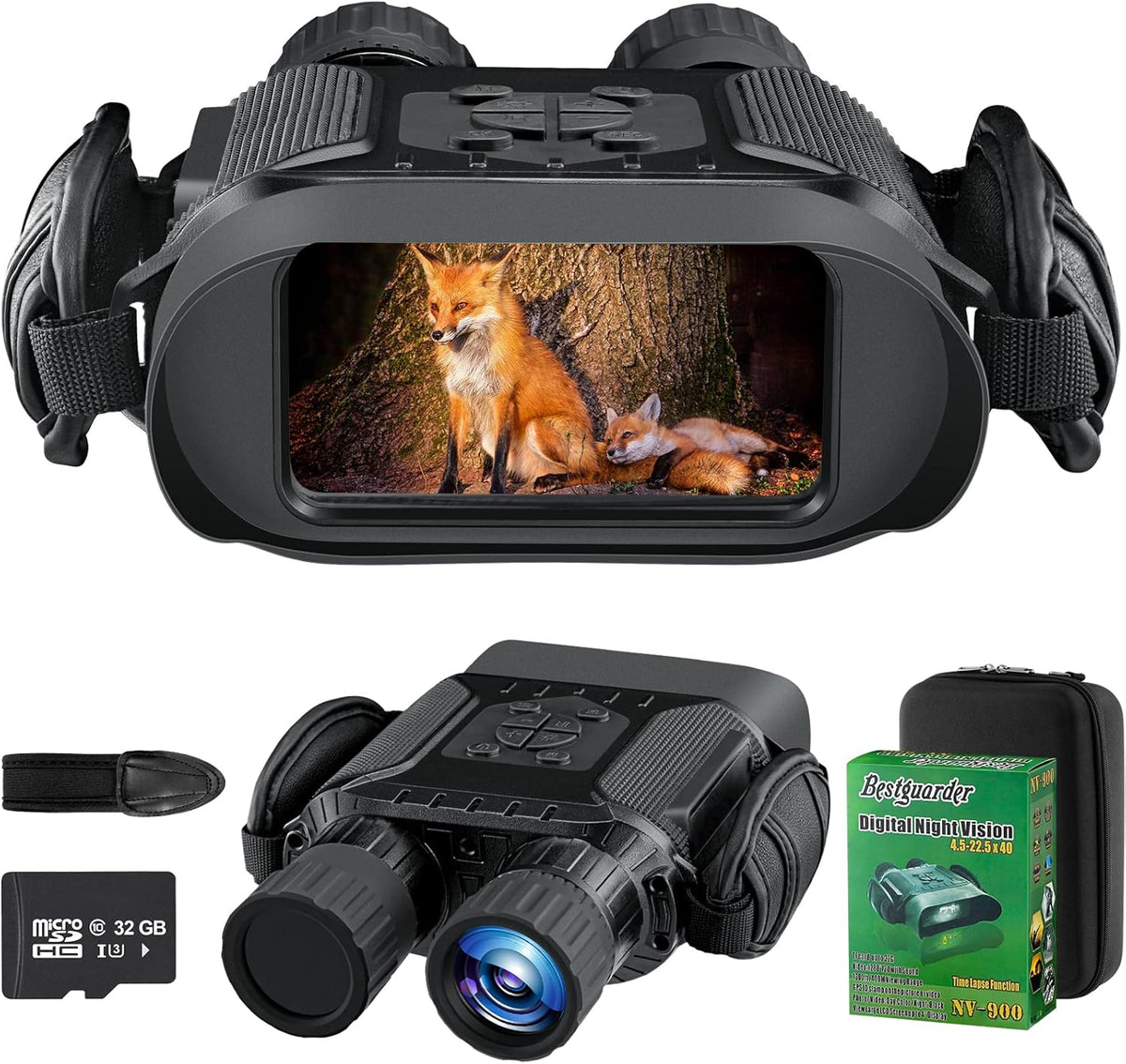 Night Vision Binoculars with 4.5-22.5×40 Digital Infrared Scope C44831