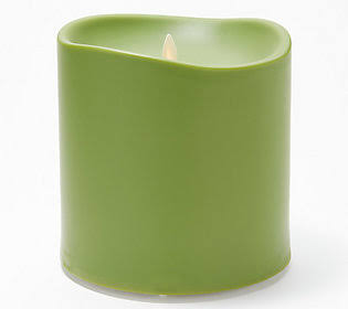 Oversized 6 x 6 Outdoor Flameless Candle with Remote S4188