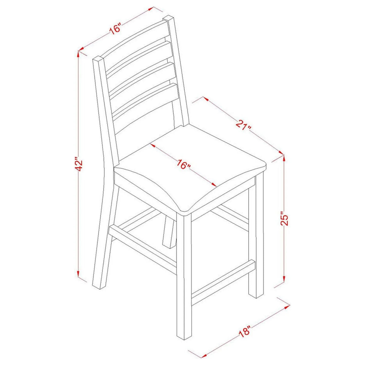 Contemporary Pub Set Table And Chairs R666225