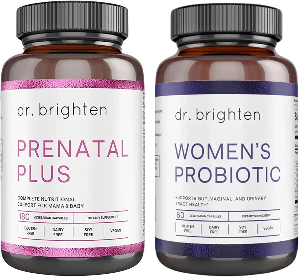 Prenatal Probiotic Vitamins Minerals Prebiotics Antioxidants Vegan A31469
