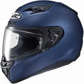 Semi Flat Metallic Blue Motorcycle Helmet, XS D5317