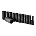 3/8 in. Drive SAE Deep Impact Socket Set, 12-Piece A73854
