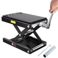 1200 LBS Steel Motorcycle Scissor Jack with Ratchet Wrench O255632