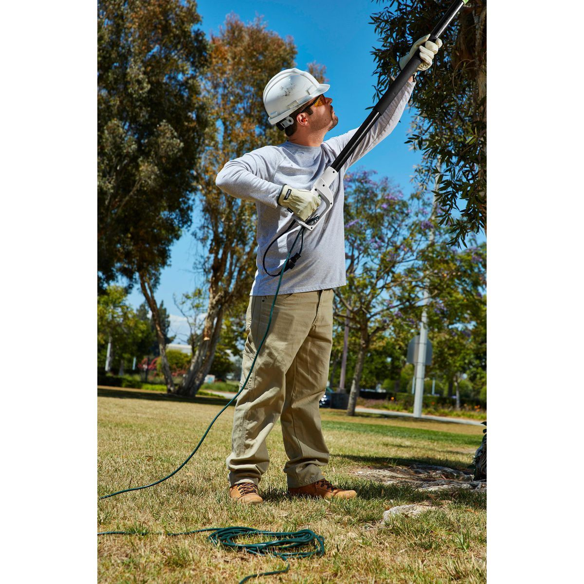 50 ft. 16/3 Gauge Indoor/Outdoor Extension Cord, Green A22448