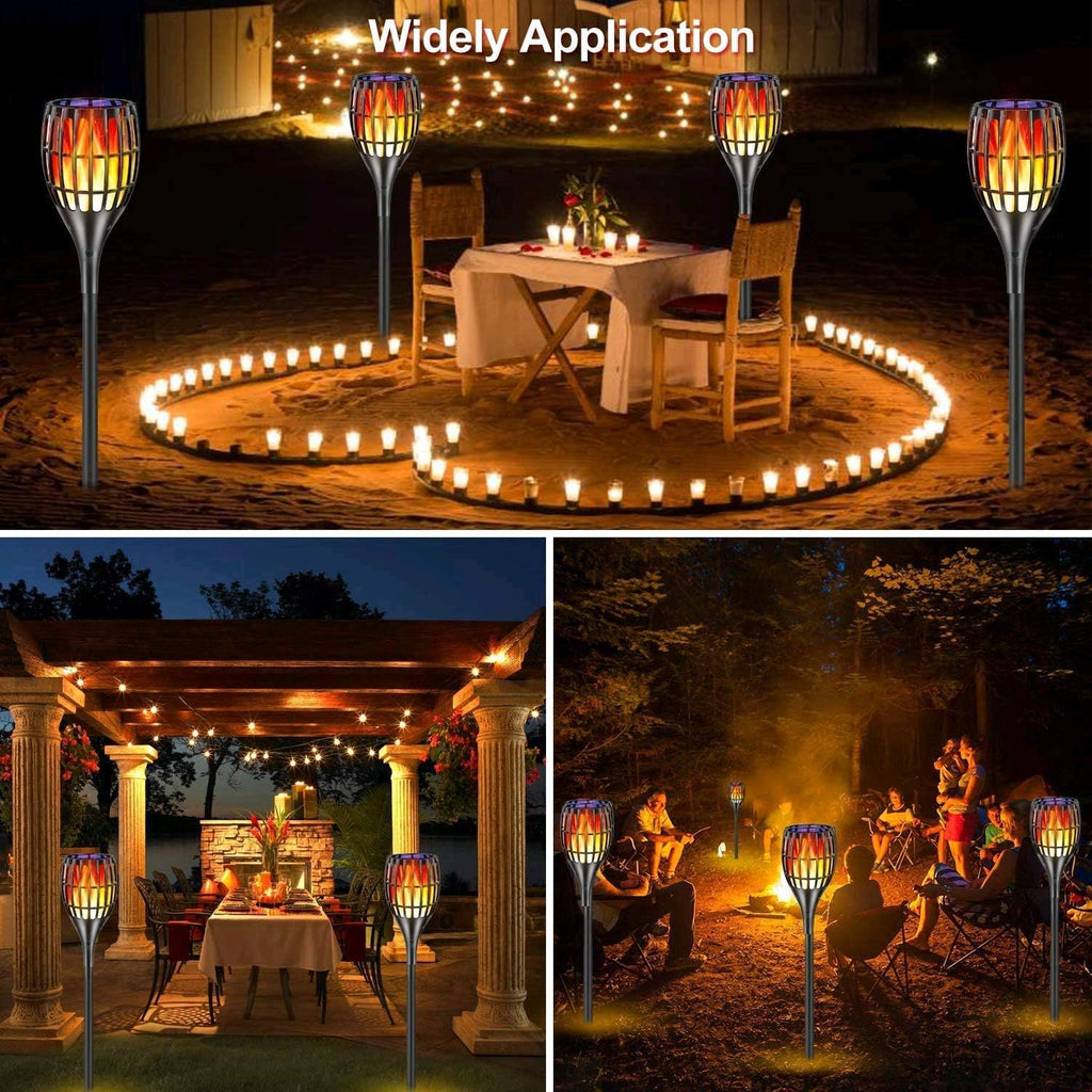 Solar Torch Lights with Flickering Flames A975541