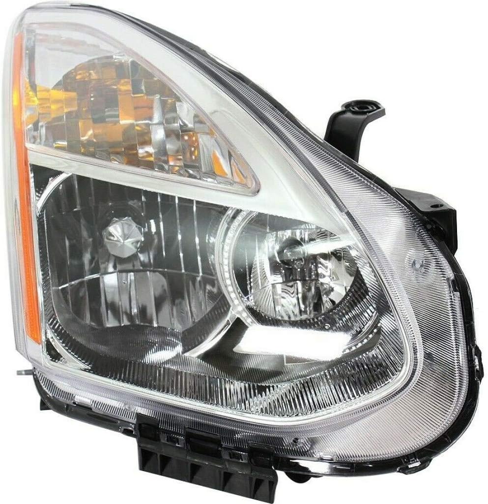 Headlight Assembly for Nissan Rogue 2008 2009 2010 Passenger Side HID E718