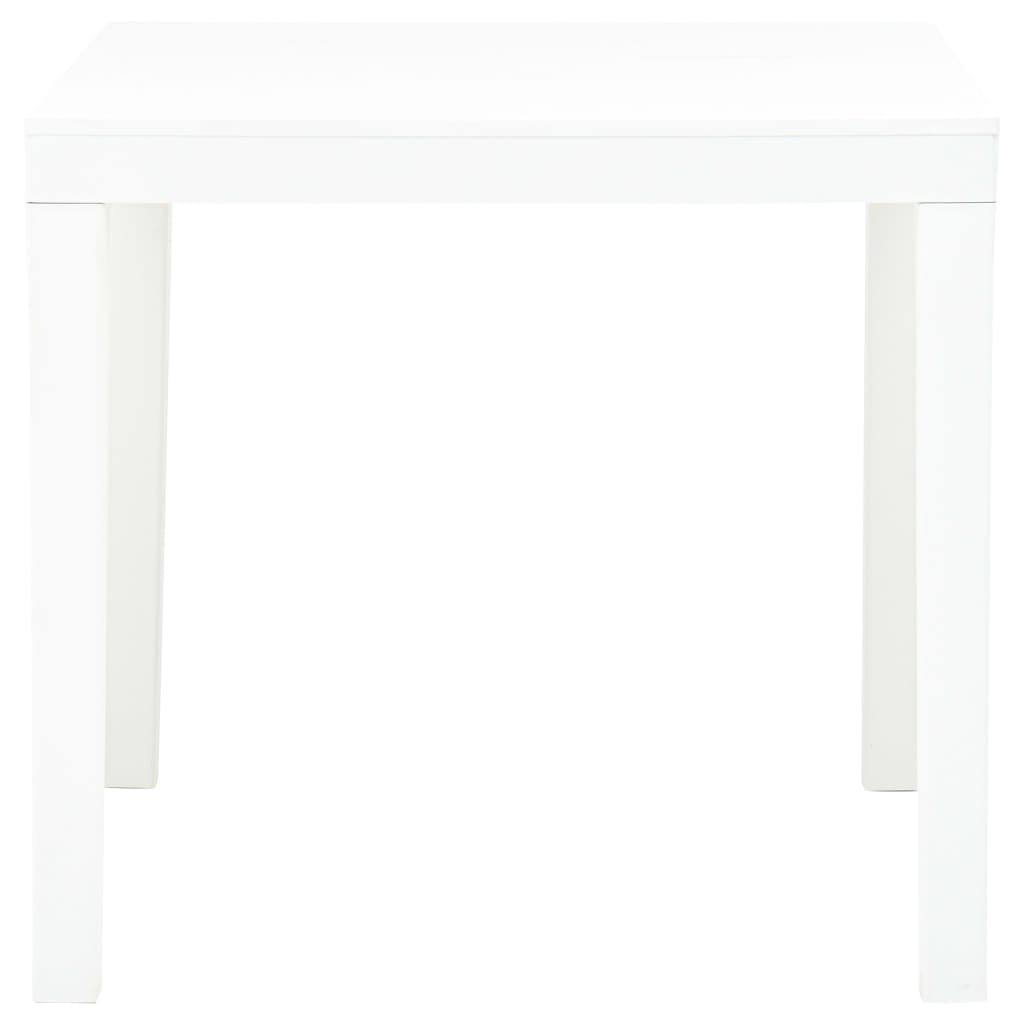 Mocca Plastic Garden Table P317382
