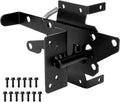 Black Metal Self-Locking Gate Latch K1314