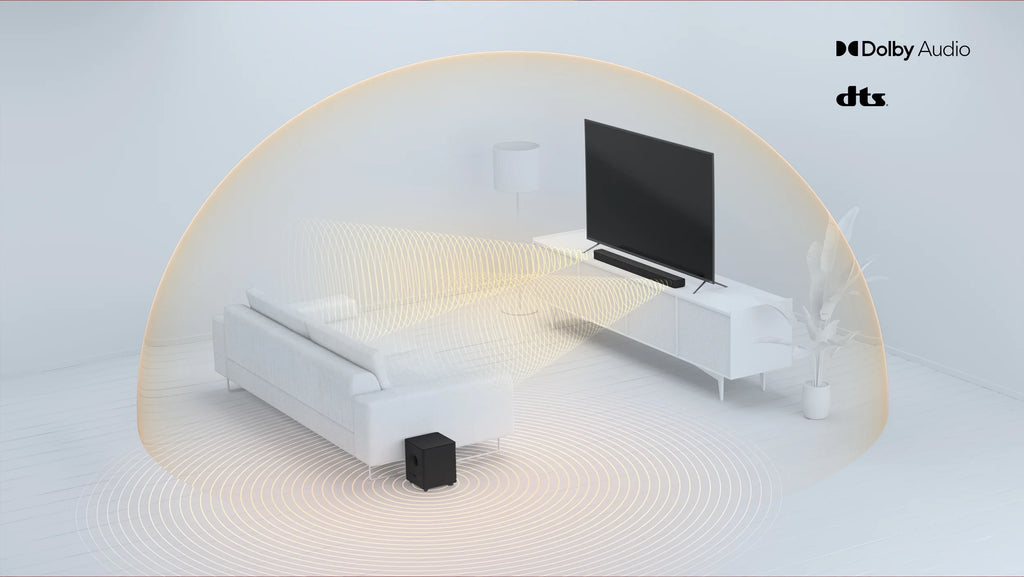 2.1 Home Theater Sound Bar with Wireless Sub Y854156