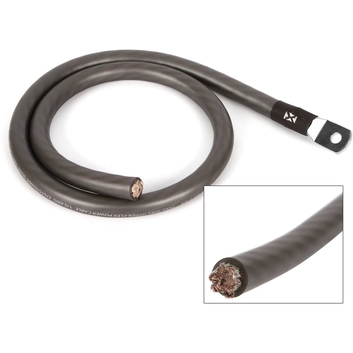 1/0 Gauge Oxygen Free Copper Amplifier Wiring Kit F4611