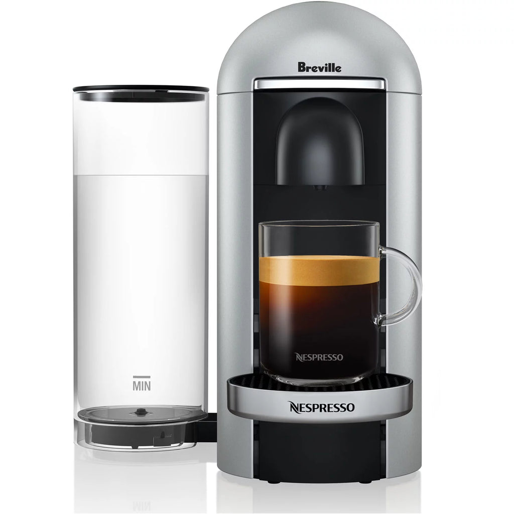 Silver Coffee & Espresso Machine and Milk Frother N84296