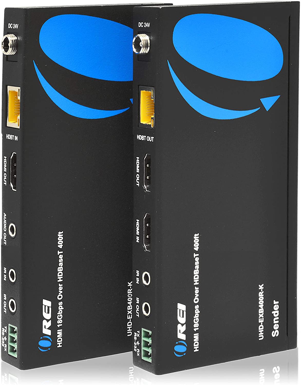 4K HDMI Extender Balun Over Single CAT5e/6/7 Cable N9308