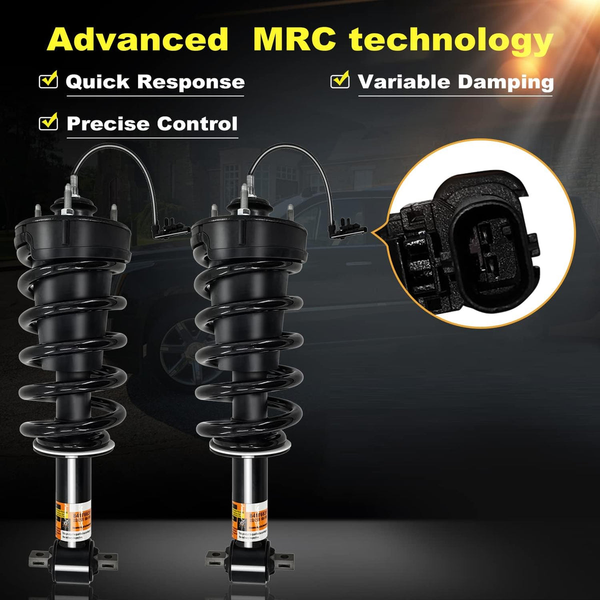 Front Shock Assembly with Magnetic Control S62721