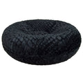 Black Extra Plush Faux Fur Pet Bed U175922