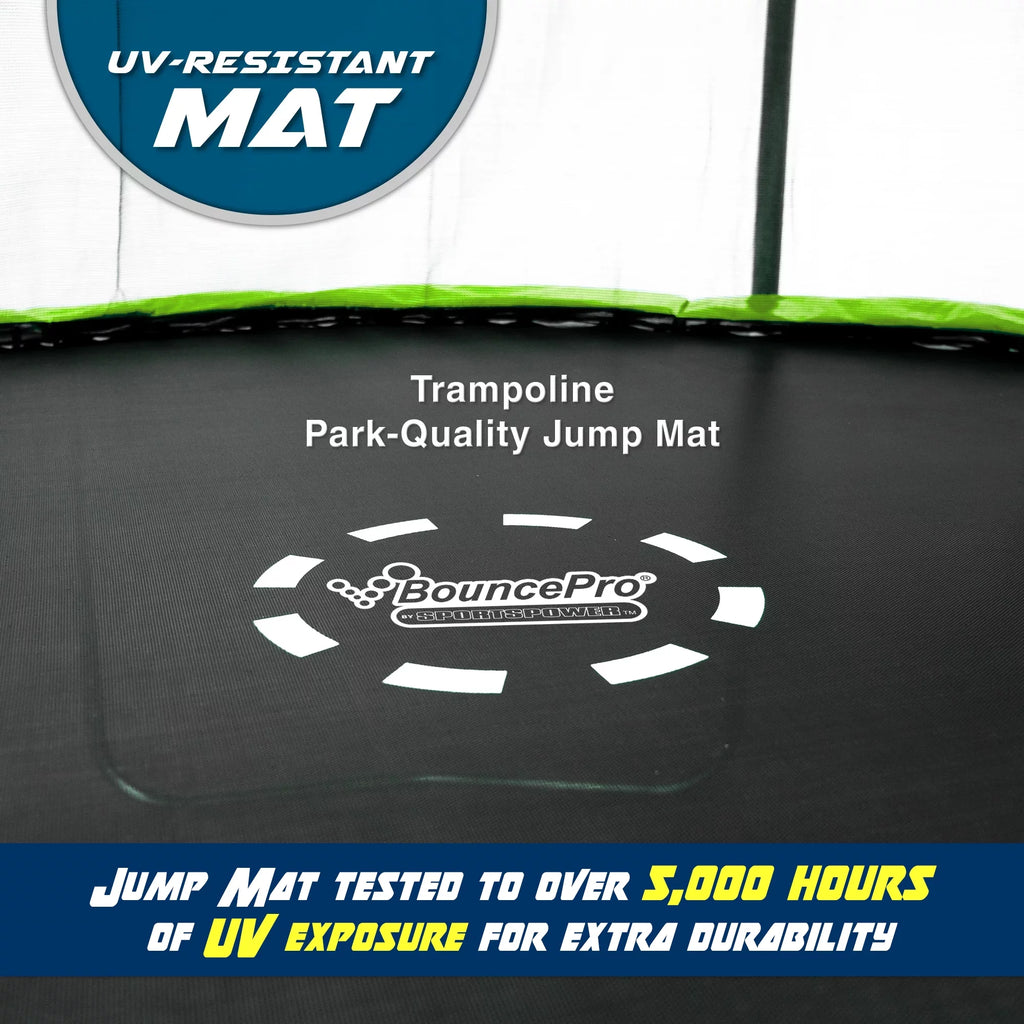 14ft Trampoline with Enclosure J9439