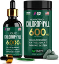 Liquid Chlorophyll Drops & Chlorophyll Capsules X4796