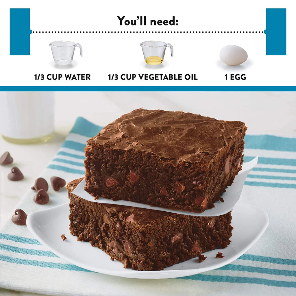 Gluten Free Double Chocolate Brownie Mix 20-Ounce Box Pack of 3 J1477