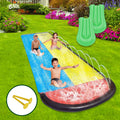 15.5Ft Inflatable Lawn Water Slide and Crash Pad A850